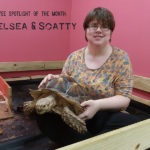 Chelsea with Scatty: Employee(s) of the month